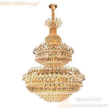 Đèn chùm pha lê cao cấp Ø1200*H1800+1000, E14*40 lamp, 443 crystals, 96 crystals NC 99915